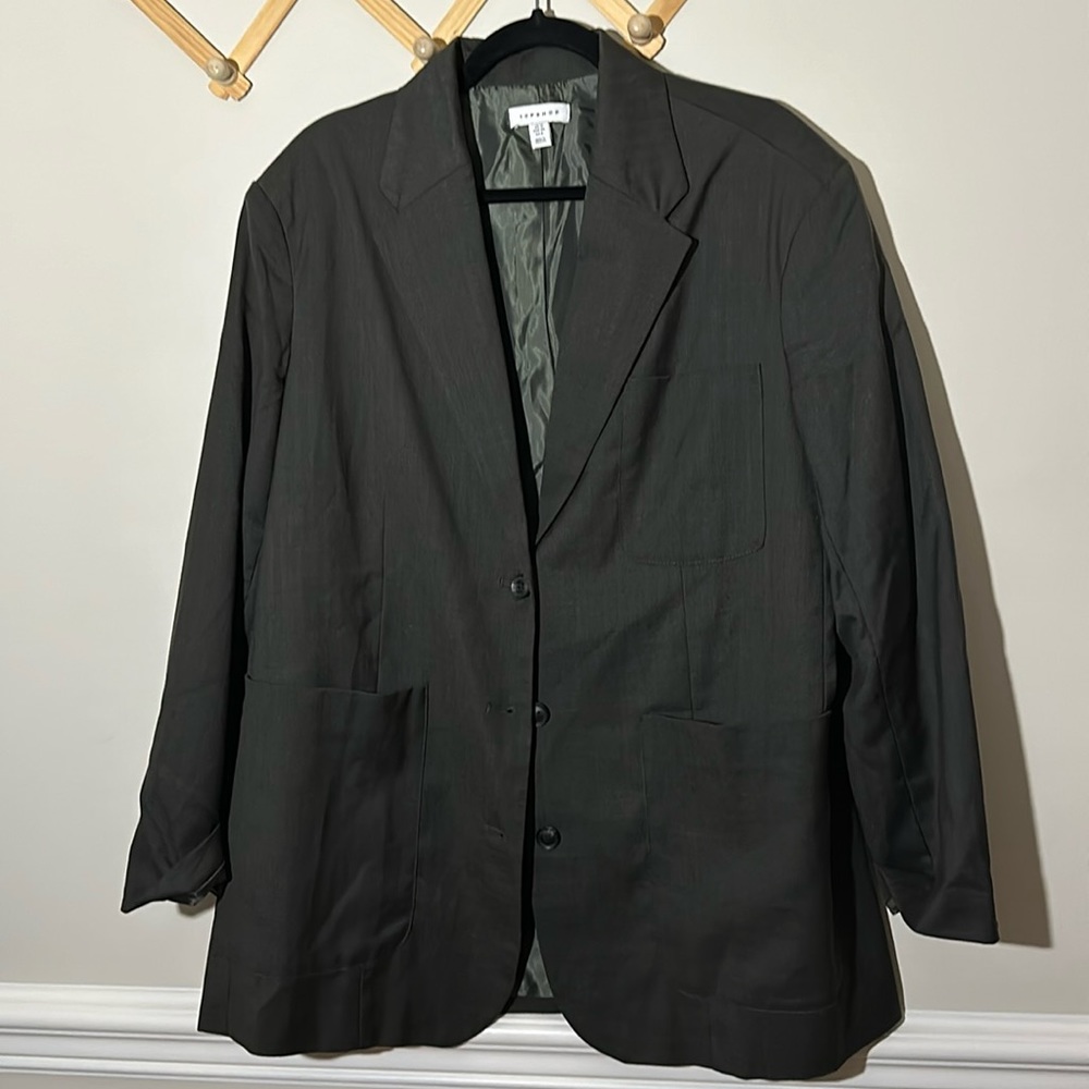 Top Shop green blazer